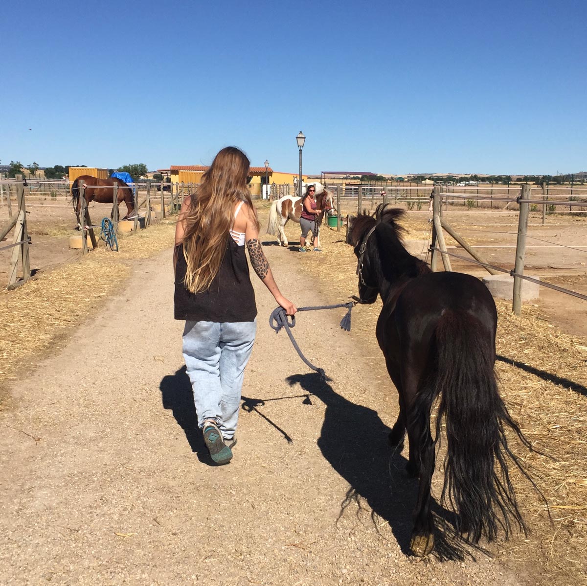 Bea con caballo